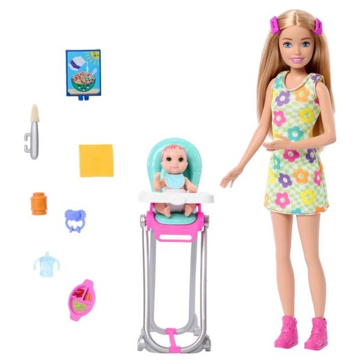 [MTHTK35] Muñeca Barbie Skipper Niñera 3a+