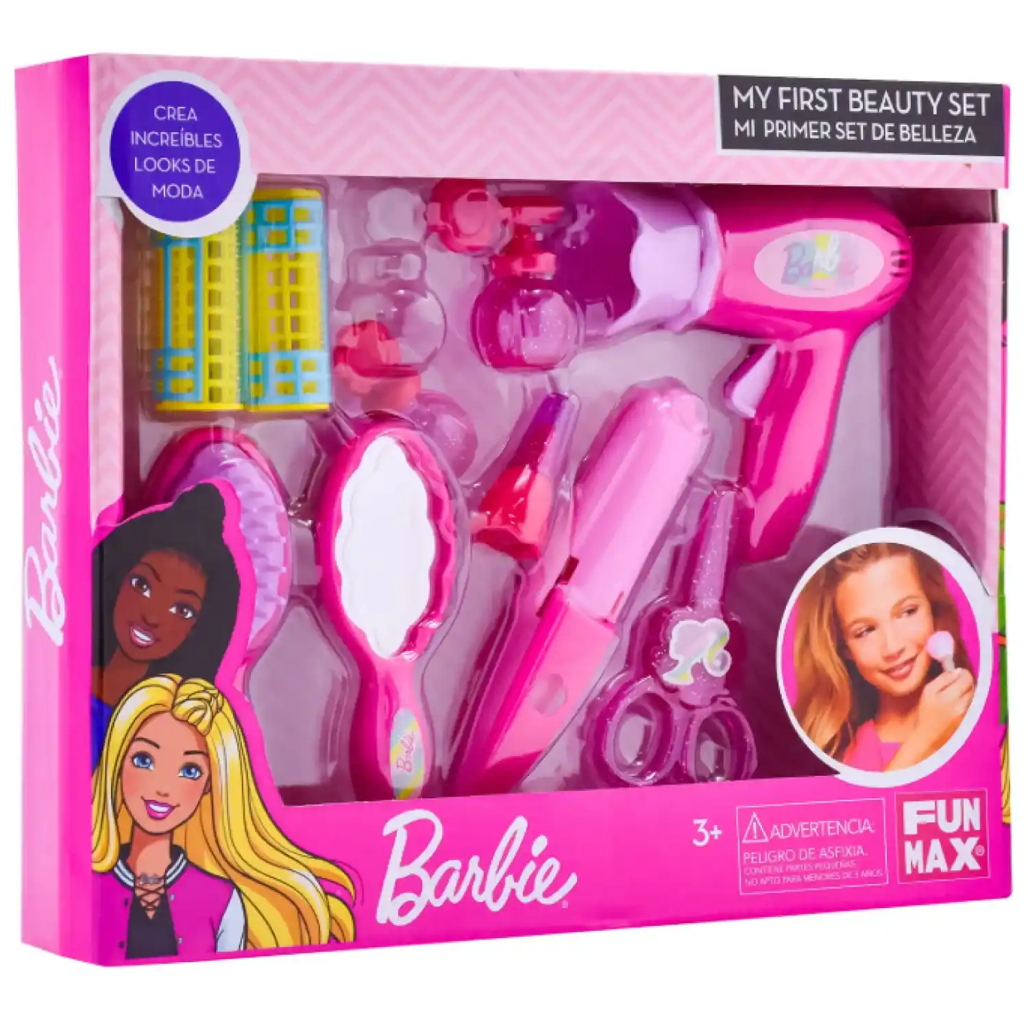 [FX40391] Barbie Mi Primer Set de Belleza 3a+