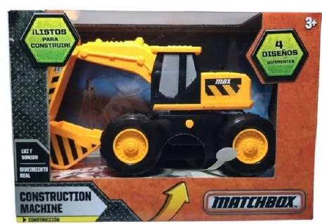 [FX99849] Vehículos Matchbox de Friccíon Ciudad de Constructor CON Luz Sonido 3a+( Surtido de 3 - Se venden por separado )