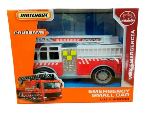 [FXGY711] Vehiculos Matchbox de Emergencias con Luz y Sonidos 3a+ ( Surtido de 3 - Se venden por separado )