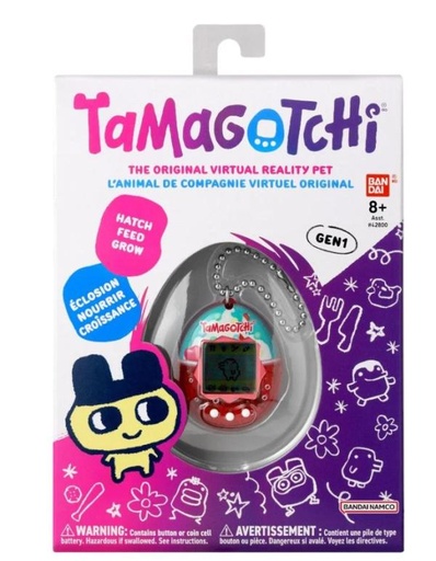 [NZ42980] Tamagotchi La Mascota Virtual Original Gen 1 8a+ Rojo