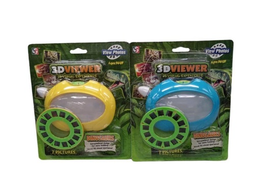 [WWMB8301] Visor de Animales en 3D Dinosaurios 4a+ ( Surtido de 2 - Se venden por Separado )