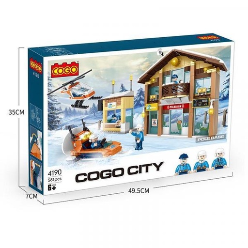 [CO4190] Hotel del Polo Norte 581Pzs 6a+