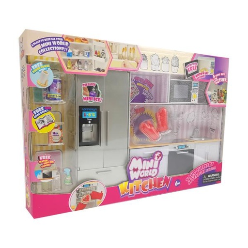 [PE2309010] Mini World  Juego de Cocina Mini 6a+