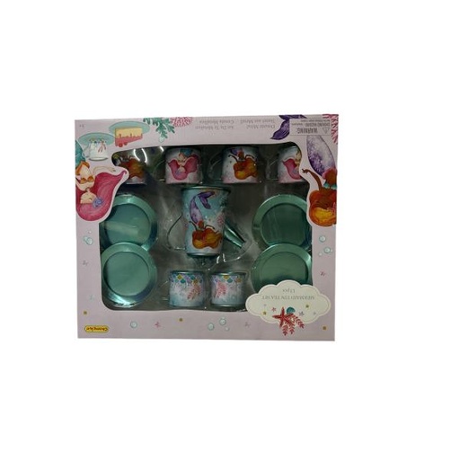 [CM51152] Set de Té de Sirena 13Pzs 3a+