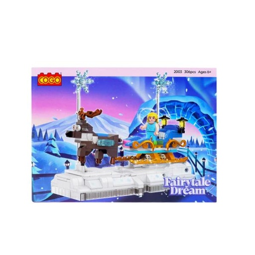 [CO2003] Sueño de Cuento de Hadas Armable 306Pzs 6a+