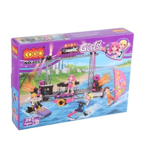 [CO4553] Conciertos Junto al Mar con Jetski Armables 297Pzs 6a+