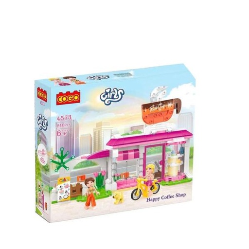 [CO4573] Cogo - Cafeteria Armable 240Pzs 6a+