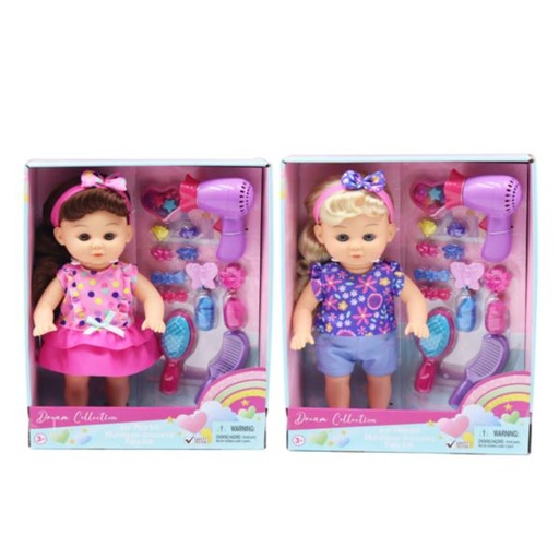 [GIG23504] Muñeca con Accesorios para Pelo Dream Collection 3a+/ Surtido 2 -  Se venden por separado