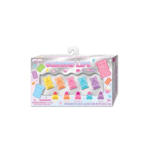 [HF097SC] Set de Labiales de Osos de Gomitas 5a+