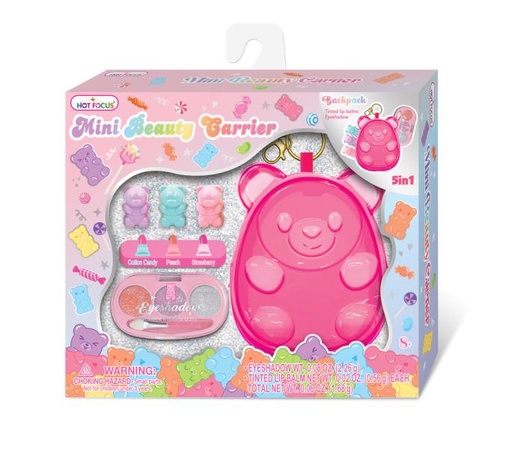 [HF150SC] Mini Bolsito de Cosméticos 5en1 de Osos de Gomitas 8a+