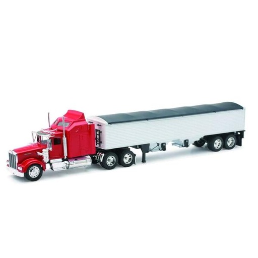 [TY10773] Tráiler Kenworth W900 1:32 8a+