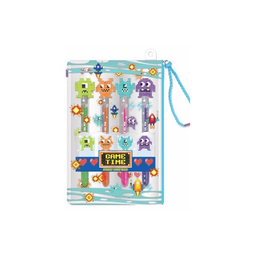 [HF336PX] Set de Lapiceros de Vide Juegos 5a+