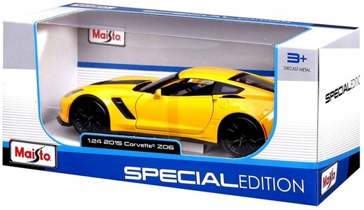 [MB31133A] Carro Corvette ZO6 Amarillo 2015 Esc: 1:24 3a+