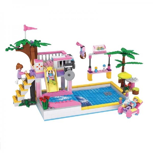 [CO4514] Cogo - Piscina Dream Girls Armable 302pzs 6a+