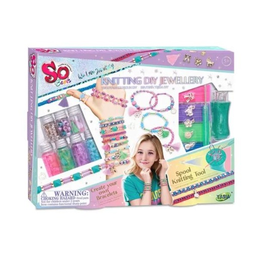 [TA08406] Set para Crear Tus Propias Pulseras Tejidas 5a+