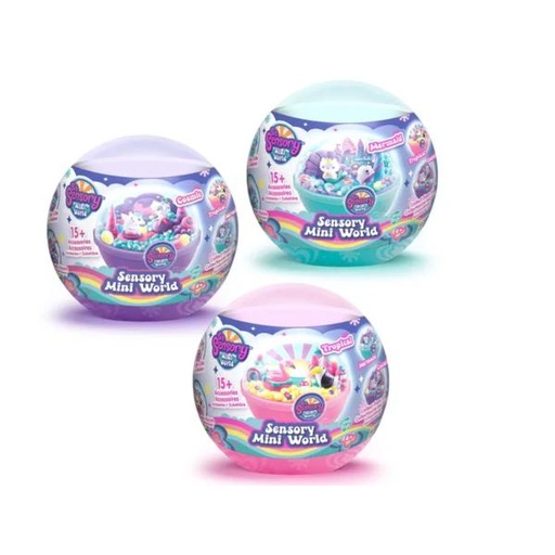 [CTSEN003] Juego Sensorial Crea y Decore El Mini Mundo 15 Accesorios Surt/3 6a+