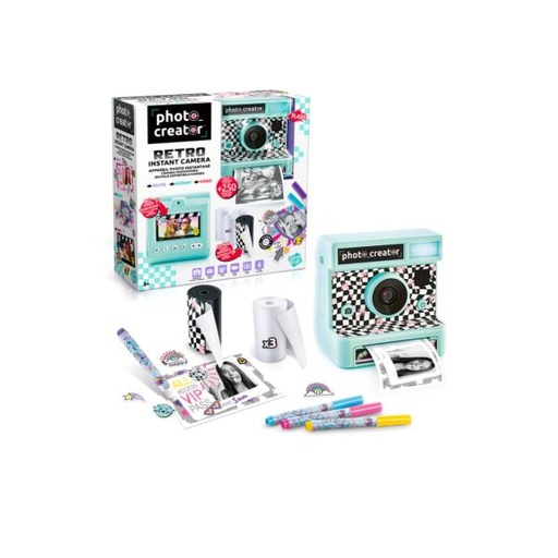 [CTCLK019] Camara Instantánea Retro Digital con Accesorios 8a+