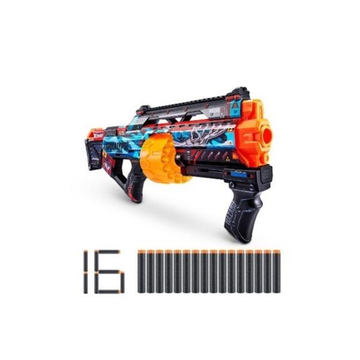 [ZU36518] Lanzador de Dardos de Espuma x-Shot de Skins 8a+ ( Surtido de 4 - Se Venden por Separado )