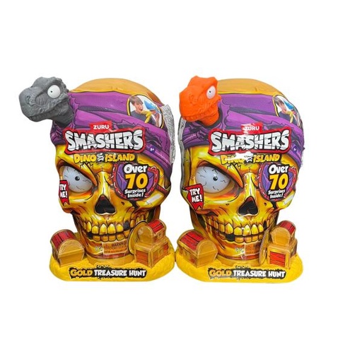[ZU74123] Smashers Dino Island Busqueda del Tesoro Dorado ( Surtido de 2 - Se venden por separado )