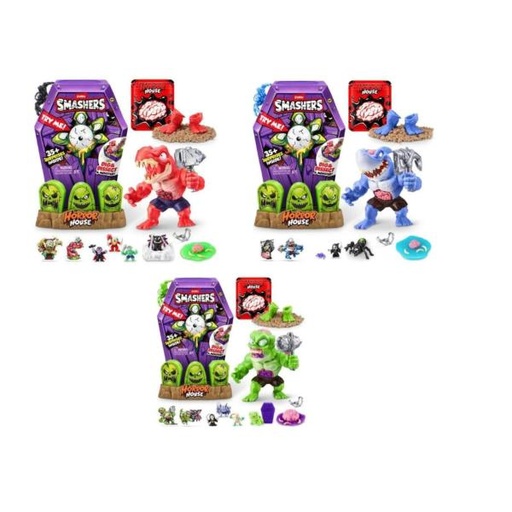 [ZU74124] Smashers Casa del Terror Figuras Zombie Surt/3 3a+