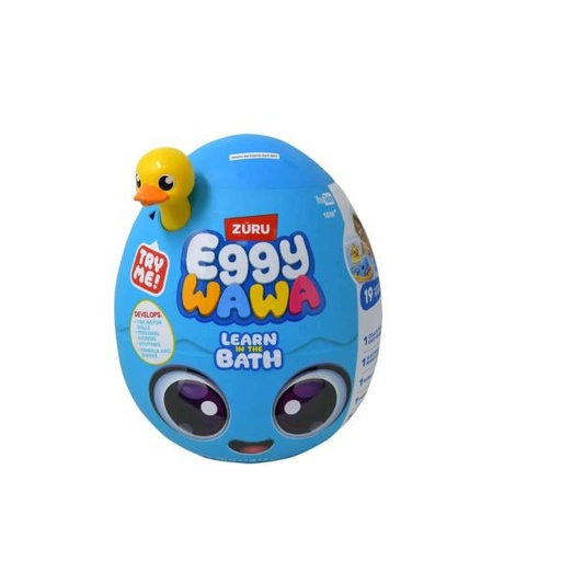 [ZU15101] Eggy Wawa Bathtime - Huevo Apprendo en el Baño Higiene Personal Animales y Formas 18m+