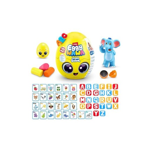 [ZU15103] Huevo Eggy Wawa Escuela de Aprender Numeros.Letras y Colores 18m+