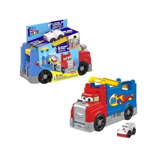 [MTFVJ01] Mega Blocks Camión Construye y Corre Con Sonido 1a+