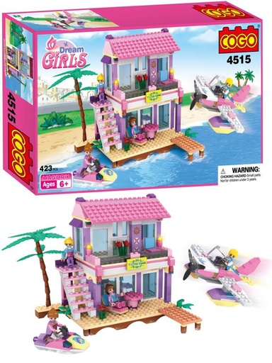 [CO4515] Parque Acuático Armable Dream Girls 423pzs 6a+