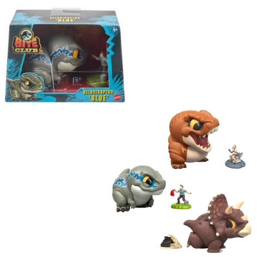 [MTHVB36] Figuras Jurassic World Bite Club Surt/3 4a+