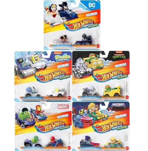 [MTHRT55] Hot Wheels Racerverse Set de 2 Autos de Series 3a+ ( Surtido de 4 - Se Venden por Separado )