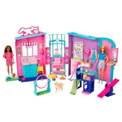 [MTHRG81] Muñeca Barbie Guarderia para Mascotas 3a+