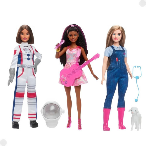 [MTHRG41] Muñeca Barbie de Profesiones 65 Aniversario con accesorios 3a+ ( Surtidas - Se Venden por Separado )