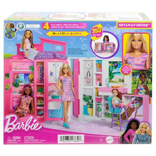 [MTHRJ77] Muñeca Barbie Nueva Casa Areas de Juego 3a+