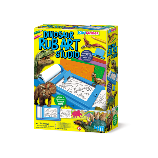 [4M4790] Kidz Maker Estudio de Arte Plasmar Dinosaurios 4a+