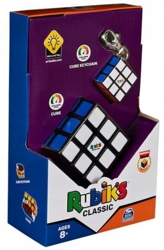 [BT6064011] Boing Toys Games - Cubo Rubik`s 3x3 con LLavero 8a+