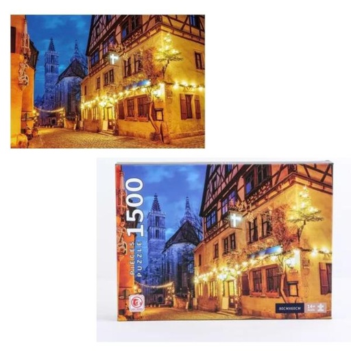 [WW88366] Rompecabezas de Ciudad 1500 Pzs 14a+ (453097)