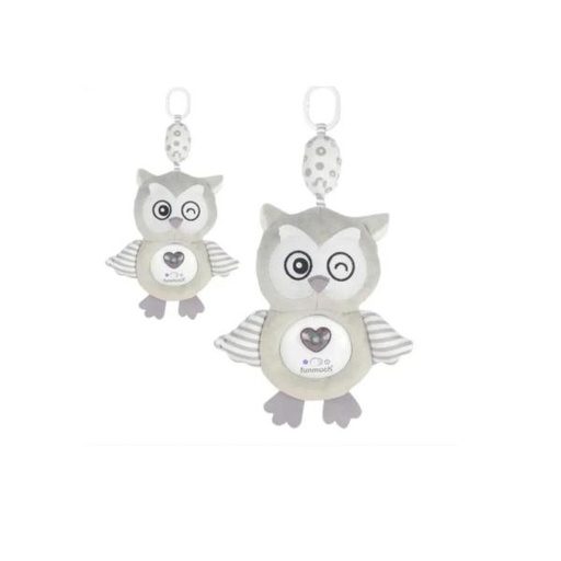[WWFM88820] Peluche Interactivo De Búho Con Luz Y Sonidos 0M+ (452762)
