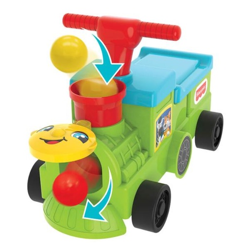 [JP5031242] Fisher Price /  Tren Montable Verde 13 Años
