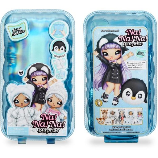 [MG582601] L.O.L Na! Na! Na! Surprise 2en1 Cozy Series 3a+ ( 582656-582663-582649-582625)-582632 )