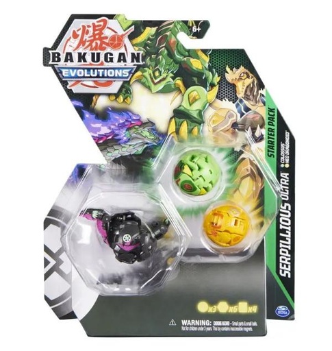 [BT6063071] Bakugan Evolución Paquete De Inicio / Surtido de 4 / 6a+ ( Se Venden por Separado )