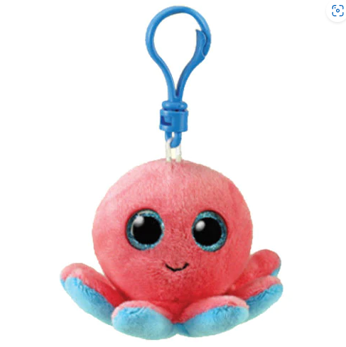 [BTTY35255] Peluche Beanie Boss Llavero Pulpo Sheldon 3a+
