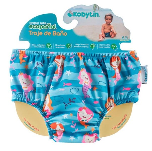 [AC29620001] Traje de Baño Impermeable Niña Surt/2 18m+(260110)