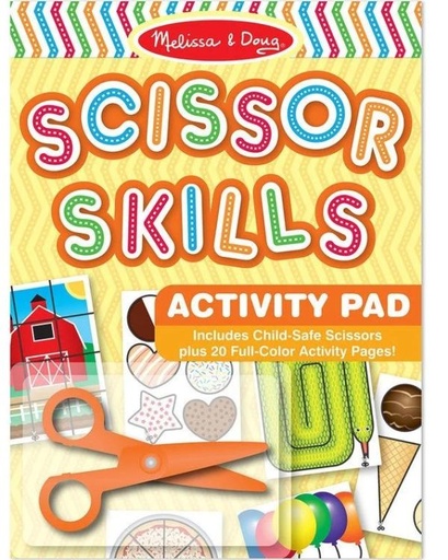 [MD2304] Cuaderno de Actividades de Habilidades de uso de las Tijeras de Formas 4a+
