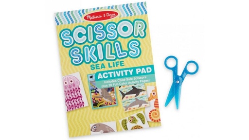 [MD32007] Cuaderno de Actividades de Habilidades de uso de las Tijeras de Vida Marina 4a+