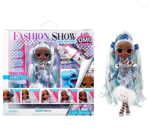 [MG584285] Muñeca L.O.L Sorprise Désfilé de Modas 5 Estilos 3a+(Lady Braids)