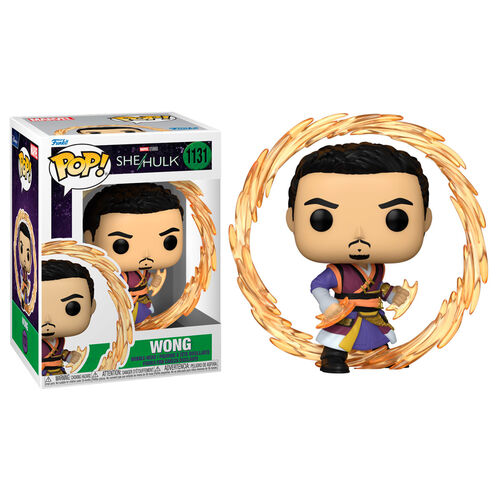 [FK64201] Figura Funko Pop! Marvel She/Hulk (1131) Wong 3a+