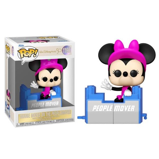 [FK59508] Figura Funko Pop! Walt Disney World 50 (795) Minnie Mouse on the Peoplemover 3a+