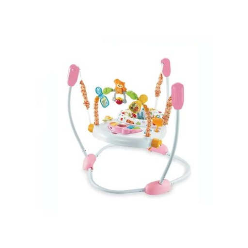 [AL53463] Silla Saltarina Para Bebé Rosada 6m+ (448727)