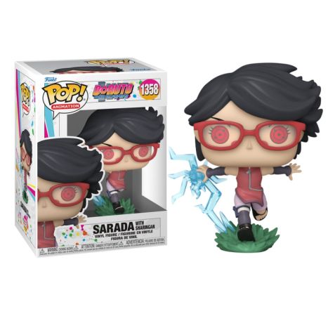 [FK61387] Figura Funko Pop! Animation Boruto (1358) Sarada w/ Sharingan 3a+